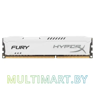 Оперативная память HyperX Fury White 4GB DDR3 PC3-10600 (HX313C9FW/4)